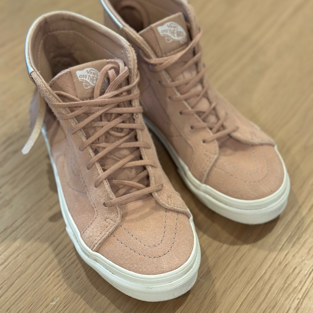 Vans Pink High-Top Sneakers